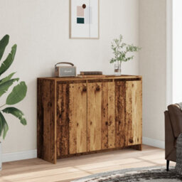 Berkfield Sideboard Old Wood 102X33X75 Cm Engineered Wood - thumbnail 3