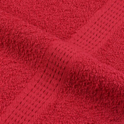 Berkfield Towels 10 Pcs Red 100X200 Cm 360 Gsm 100% Cotton - thumbnail 7