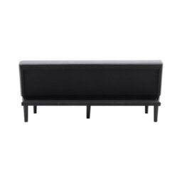 Living And Home 3 Seat Fabric Upholstered Sofa Couch 3 Seater  Recliner Sofa Bed Grey - thumbnail 5
