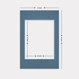 Ak Frames 6X4 Pompadour Picture Mounts To Fit 4X3 Aperture Size - Mount Board Only (No Frame Included) - thumbnail 3