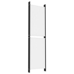 Berkfield 6-Panel Room Divider White 300X180 Cm Fabric - thumbnail 6