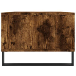 Berkfield Coffee Table Smoked Oak 90X50X36.5 Cm Engineered Wood - thumbnail 7
