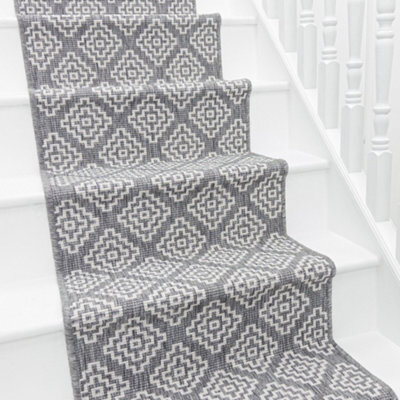 Olmec Stair Runner - Reversible, Durable & Hardwearing Carpet For Stairs & Staircases, Multiple Lengths - image 1