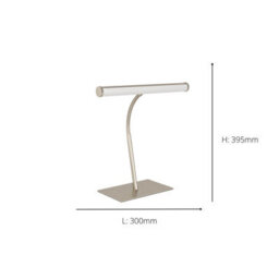 Eglo Riccione Led Tuneable White Desk Lamp, Satin Nickel - thumbnail 4