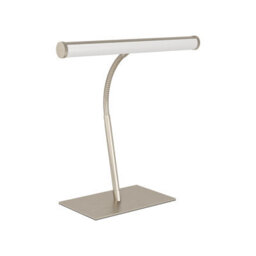 Eglo Riccione Led Tuneable White Desk Lamp, Satin Nickel - thumbnail 2