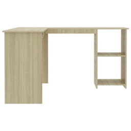 Vidaxl L-Shaped Corner Desk Sonoma Oak 120X140X75 Cm Engineered Wood - thumbnail 5