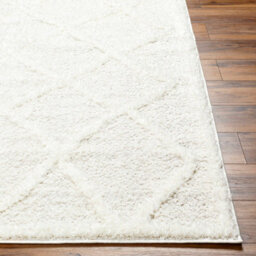 Livabliss Rodos-Modern Beige White Soft Plush Pile Living Bedroom Rug 200 X 275 Cm Easy Care, Non Shedding - thumbnail 5
