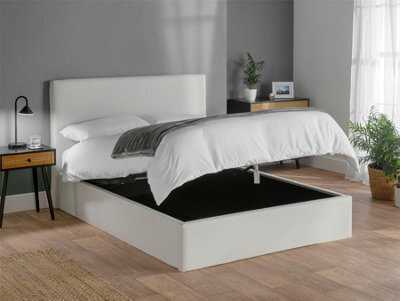 Snuggle Beds Henry Storage Ottoman Bed - Oatmeal - King Size