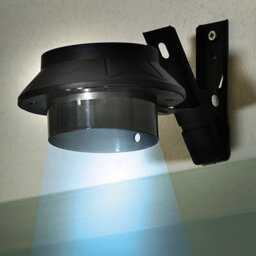 2 X Clip On Garden Lights - Solar Powered Weather Resistant Outdoor Led Security Lighting For Guttering, Fences, Walls - thumbnail 3