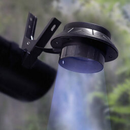 2 X Clip On Garden Lights - Solar Powered Weather Resistant Outdoor Led Security Lighting For Guttering, Fences, Walls - thumbnail 2