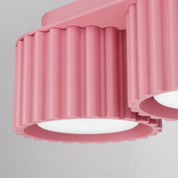 Luminosa Lighting Luminosa Aura Surface Mounted Downlight Pink 3X Gx53 - thumbnail 5