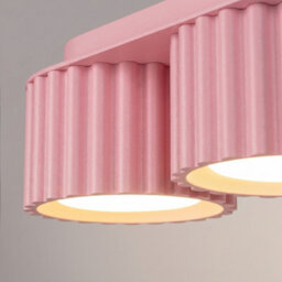 Luminosa Lighting Luminosa Aura Surface Mounted Downlight Pink 3X Gx53 - thumbnail 4