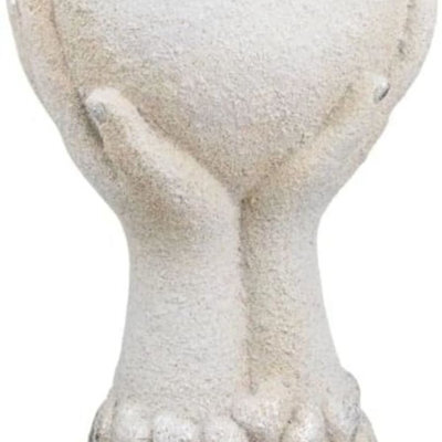 Biznest Hands Holding Heart Planter Indoor/outdoor Plants Home Décor Vases Desktop Flower Pot Decorative Simple