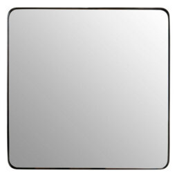Orsina Candi Cindy Gold Finish Squared Wall Mirror - thumbnail 1