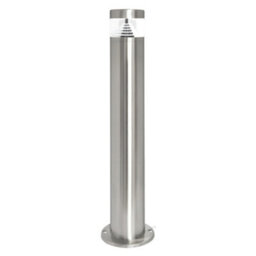 Long Life Lamps Company Modern Stainless Steel Led 12 Volt Bollard Garden Post Light Zlc045 - thumbnail 1
