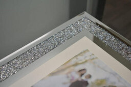 DEENZ 3 Multi Aperture Picture 4X6 Photo Frame Vertical Crushed Jewel 63Cmx24Cm - thumbnail 3