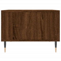 Berkfield Coffee Table Brown Oak 60X50X36.5 Cm Engineered Wood - thumbnail 5