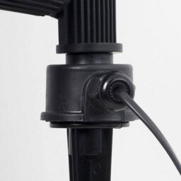 Luminosa Lighting Luminosa Tidian 1 Light Outdoor Spotlight Black Ip65 - thumbnail 4