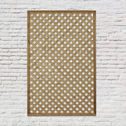 Forest Garden Rosemore Lattice - 180 X 120Cm - Pack Of 3 - thumbnail 4