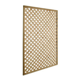 Forest Garden Rosemore Lattice - 180 X 120Cm - Pack Of 3 - thumbnail 3