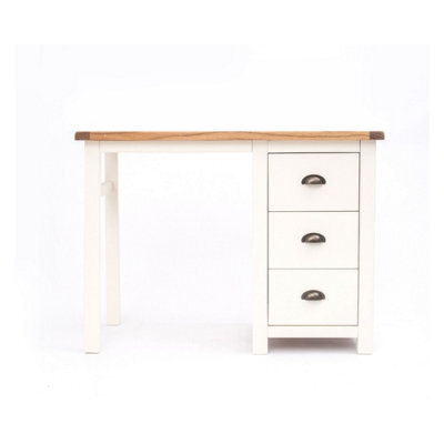 Cabinet Bits Lovere 3 Drawer Desk - Dressing Table Brass Cup Handle - image 1