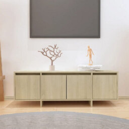 Walplus Tv Cabinet Sonoma Oak 120X30X40.5 Cm Engineered Wood