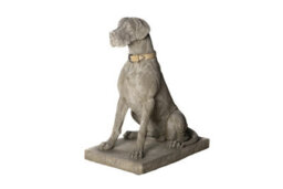 Giant Life-Size Hunting Dog Great Dane Statue - Classic Finish - thumbnail 4