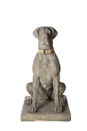 Giant Life-Size Hunting Dog Great Dane Statue - Classic Finish - thumbnail 5