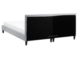 Beliani Bed Fabric Fitou 160 X 200 Cm (Eu King Size) Light Grey - thumbnail 6