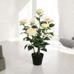 Minster Artificial Camellia Plant - L50 X W50 X H58 Cm - thumbnail 3