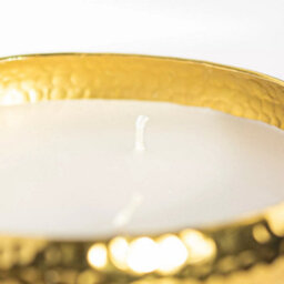 Marco Paul Scented 3 Wick Candle Dish - Gold - thumbnail 5