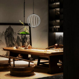 CGC Lighting Cgc Paraplu 3 Black 60 Cm Globe Led Ceiling Pendant - thumbnail 2