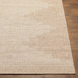 Livabliss Round Eagean-Global Cream Beige Brown In- & Outdoor Rug 160 X 160 Cm Easy Care, Non Shedding - thumbnail 3