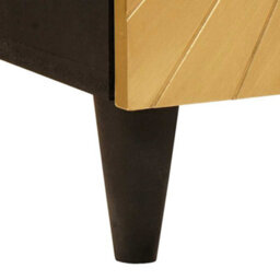 Walplus Bathroom Cabinet With Drawer Black And Gold 38 X 33 X 160 Cm - thumbnail 8
