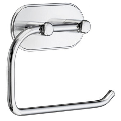 Beslagsboden - Design Toilet Roll Holder In Polished Chrome Self-Adhesive