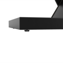 Abrihome Telescopic Dining Table With Black Marble Pattern, 120-160Cm, Extendable Marble Table With Internal Panels, Black - thumbnail 9