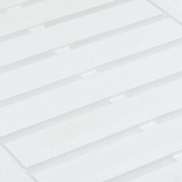 Walplus Garden Table White 78X55X38 Cm Plastic - thumbnail 4