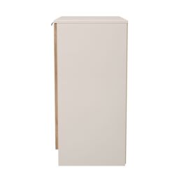 Varese 2 Door Matt Kashmir Oak Effect Storage Cabinet (H)78.5Cm X (W)74Cm X (D)38.5Cm - thumbnail 5