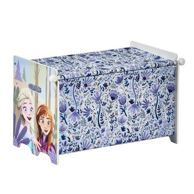 Disney Frozen Storage Box - Easy To Assemble Toy Chest For Kids - Durable And Spacious Organizer For Toys, Books & Games - image 1