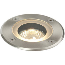 4 Pack Marine Grade Ip65 Round Ground Light - 50W Gu10 - Stainless Steel - thumbnail 3