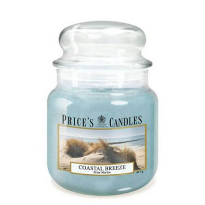 Price's Candles Prices Fragrance Collection Coastal Breeze Medium Jar Candle