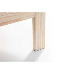 Oakham Bay Bed - Unfinished Pine -  Double (135Cm) - thumbnail 6