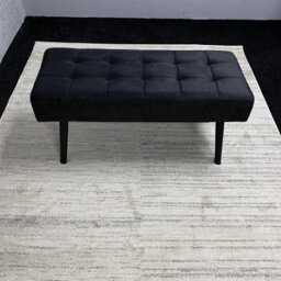 Kosy Koala Dining Table Set Oak Effect Table With 2 Grey Velvet Dining Chairs And 2 Black Benches - thumbnail 5