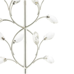 Happy Homewares Modern Tree Branch Designed Table Lamp Base In Plated Polished Chrome - thumbnail 4