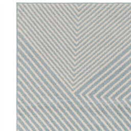 Blue Cross Geometric Modern Easy To Clean Rug For Dining Room -200Cm X 290Cm - thumbnail 4