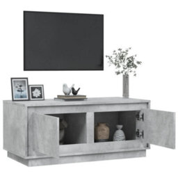 Berkfield Coffee Table Concrete Grey 102X50X44 Cm Engineered Wood - thumbnail 5