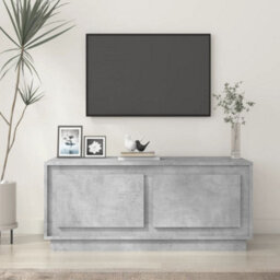Berkfield Coffee Table Concrete Grey 102X50X44 Cm Engineered Wood - thumbnail 1