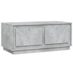 Berkfield Coffee Table Concrete Grey 102X50X44 Cm Engineered Wood - thumbnail 2