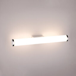 Tcp White 400mm Ip44 Tubular Mirror Bathroom Wall Light 8W - thumbnail 2