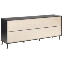 Beliani 2 Door Sideboard Blackpool Grey Concrete Effect - thumbnail 6